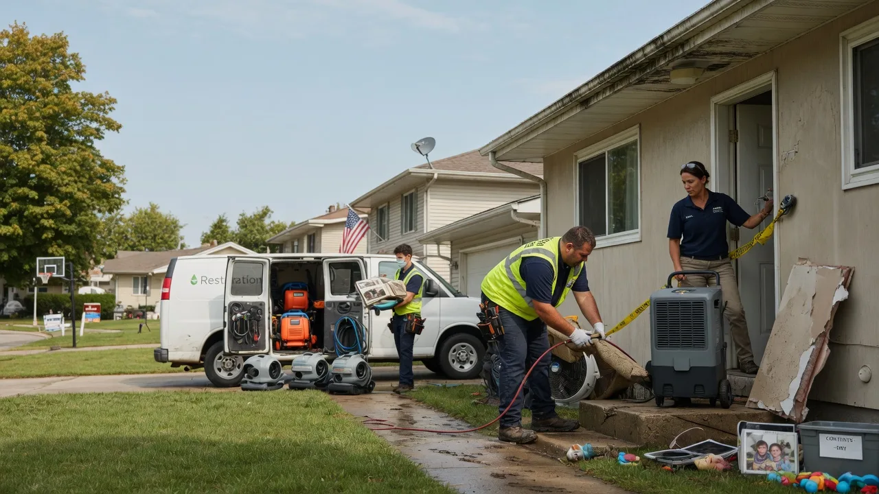 Water Damage Restoration in Rosalie, NE near me